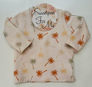 Palm Tree L/Sleeve T-Shirt