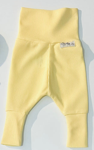 Pale Banana Waffle Pants