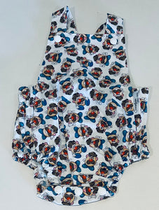 Mr. Potato head romper.