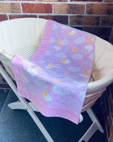 Baby Blanket Pink Moon