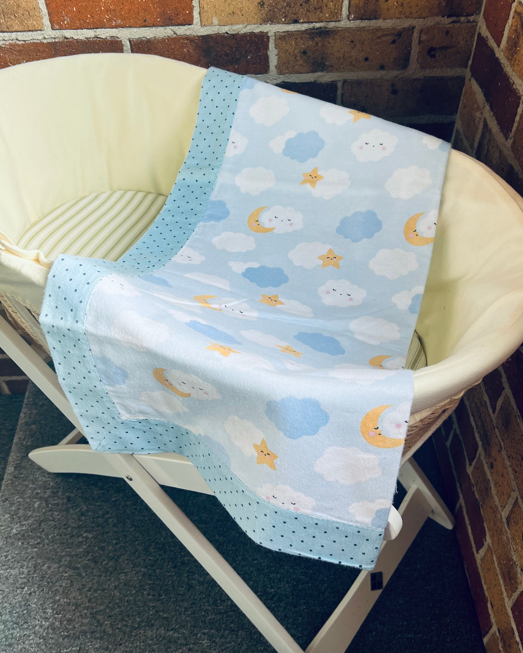 Baby Blanket Blue Moon