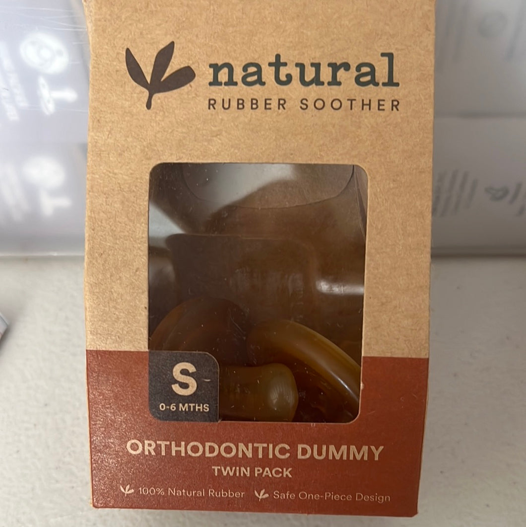 Natural Rubber Soother 2pk
