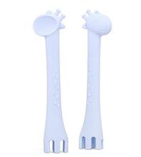 Load image into Gallery viewer, Mama &amp; boo Silicone Feeding Spoon/Fork